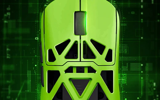 MCHOSE AX5 collection limited new color green ghost line, cool new peripheral equipment